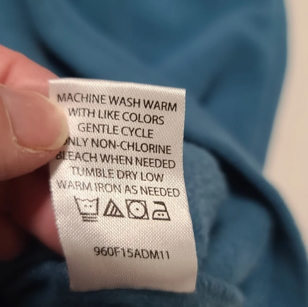 Blue fleece pullover - Picture 3 of 8